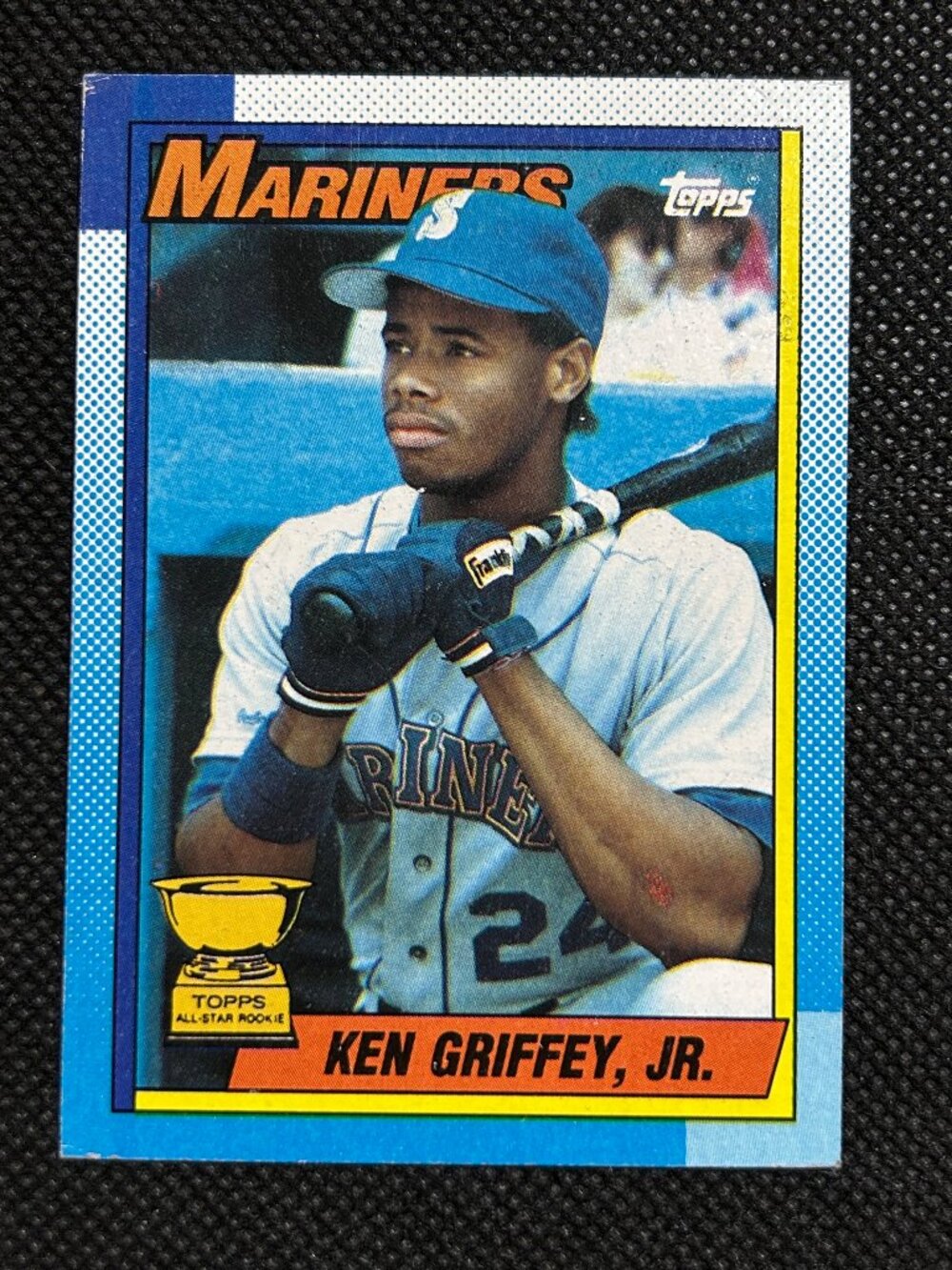 1990 Topps - Ken Griffey Jr #336 RC Gold Rookie Cup Seattle Mariners HOF